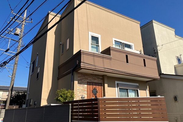 神奈川県大和市　G様邸　外壁塗装　アドグリーンコート
