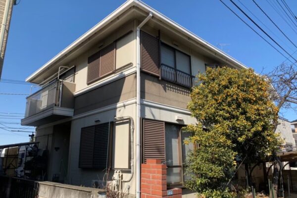 神奈川県川崎市　A様邸　屋根塗装：アドグリーンコート、外壁塗装：パーフェクトトップ