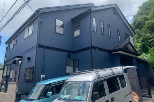 神奈川県横浜市　M様邸　外壁・屋根塗装　アドグリーンコート・ガイナ