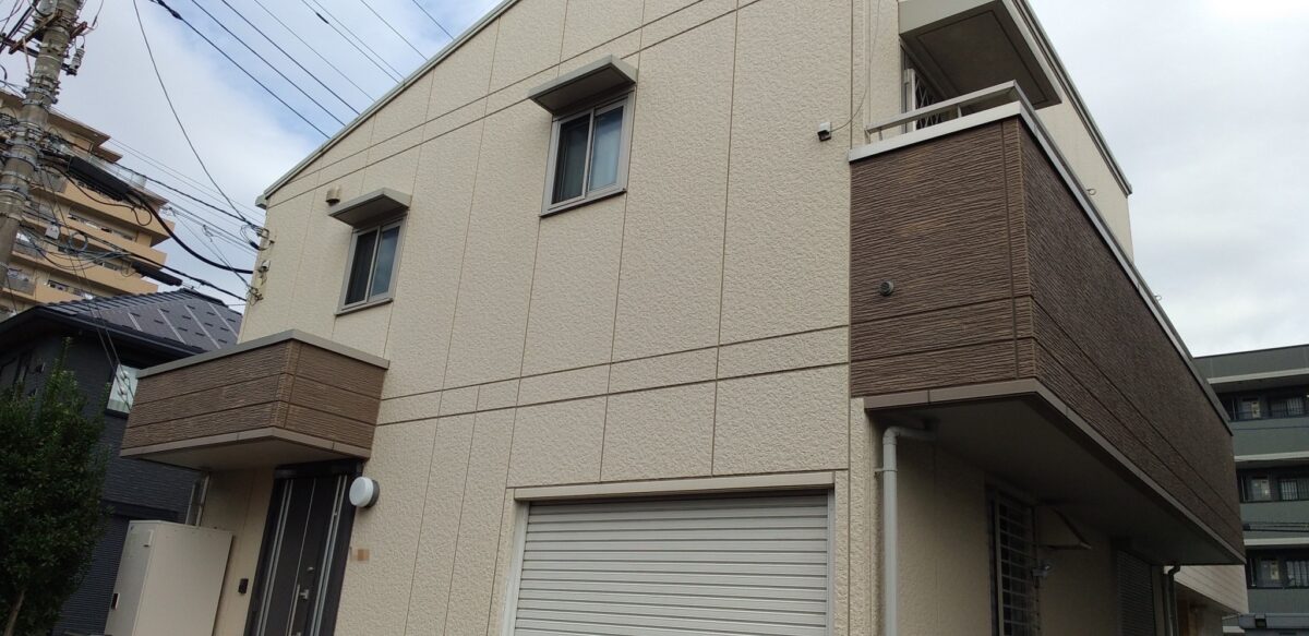 神奈川県横浜市　屋根・外壁塗装工事　施工前と施工後をご紹介！