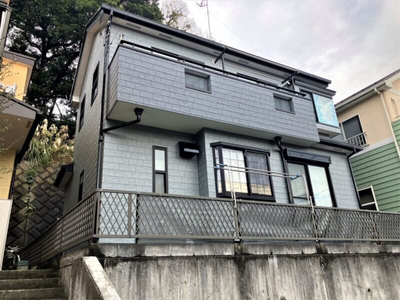 神奈川県横浜市　屋根・外壁塗装工事　施工後　工事後のアフターサポートの重要性