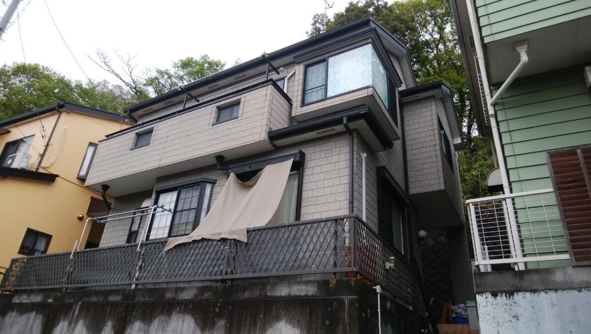 神奈川県横浜市　外壁塗装工事　施工前　外壁塗装の必要性