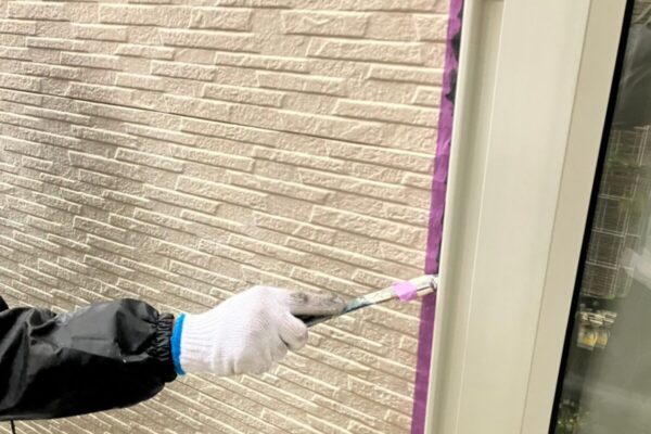 神奈川県海老名市　外壁塗装工事　コーキング工事をする場所