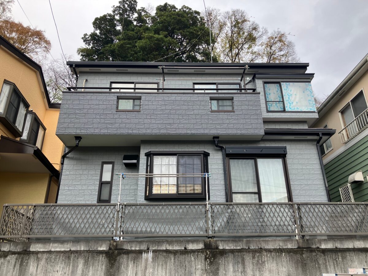 神奈川県横浜市　外壁塗装工事　施工後　工事後のアフターサポートの重要性