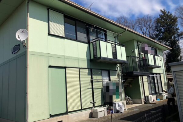 神奈川県海老名市　アパート屋根・外壁塗装工事　施工前　塗装は本当に必要？