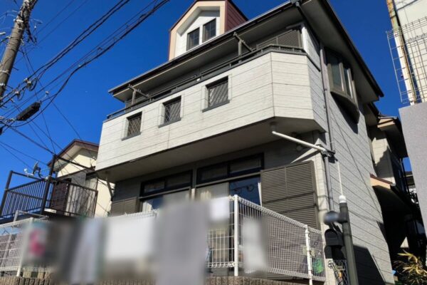 神奈川県横浜市　屋根・外壁塗装工事　施工前　塗装は屋根と外壁のセットがおすすめ！