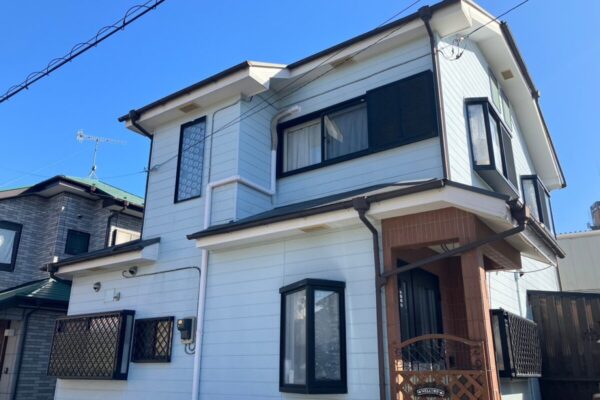 神奈川県横浜市　屋根・外壁塗装工事　施工前　塗装が必要な時期と劣化症状