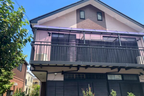神奈川県横浜市　屋根・外壁塗装工事　施工後　塗装は建物全体に行うことが大事です！
