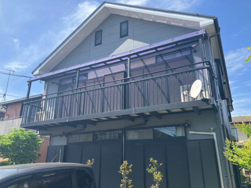 神奈川県横浜市　屋根・外壁塗装工事　施工前　塗装をしないとどうなる？塗装が大事な理由