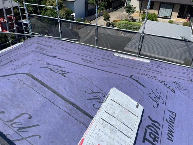 神奈川県横浜市　屋根カバー工事　屋根の構造とルーフィングの重要性