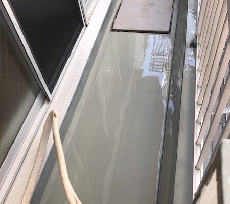 神奈川県大和市　マンション　外壁塗装工事　ベランダウレタン防水工事を行いました！