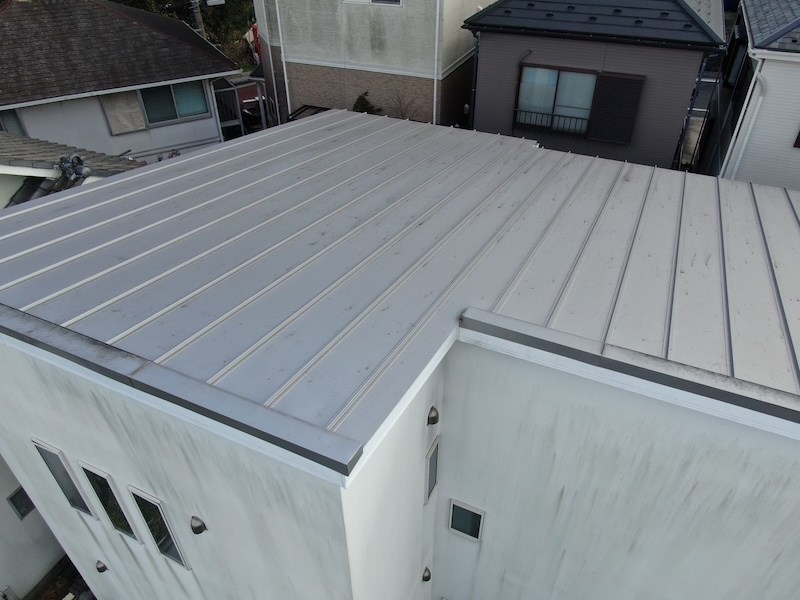 神奈川県横須賀市　M様邸　屋根・外壁塗装工事　施工前の屋根と点検の時期