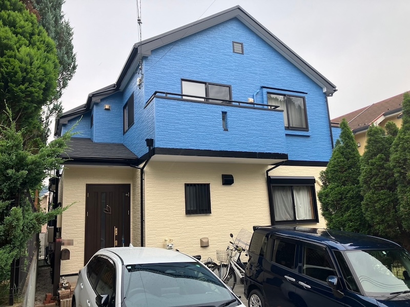 【神奈川県横浜市　屋根塗装・外壁塗装工事】すてきな色をご提案してくれて、とても満足しています！